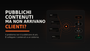 Pubblichi contenuti ma non arrivano clienti? Il problema non è il calendario editoriale